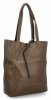 Torebka Damska Shopper Bag z Kosmetyczką firmy Herisson 15R355 Ciemno Ziemista